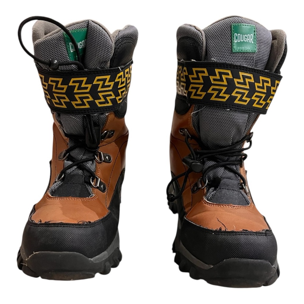 Cougar Kids Boots - Brown and Black